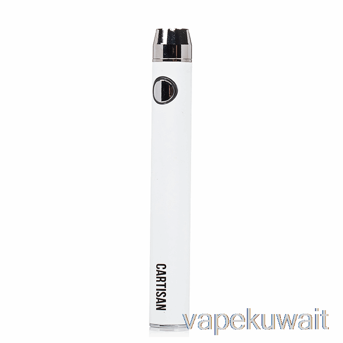 زر كارتيزان Vv 900 شحن مزدوج 510 بطارية [مايكرو] نظام جراب Vape أبيض